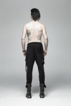  Punk Dark Knit Trousers -  6