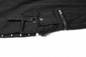  Punk Dark Knit Trousers -  7