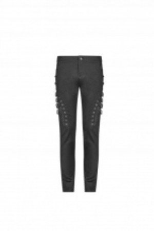  Punk Trousers Punk Rave WK-365XCM/BK -  