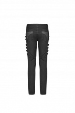  Punk Trousers Punk Rave WK-365XCM/BK -  