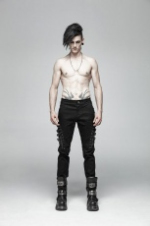  Punk Trousers Punk Rave WK-365XCM/BK -  