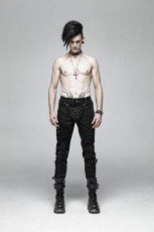  Punk Personality Vintage Trousers Punk Rave WK-368XCM/BK -  