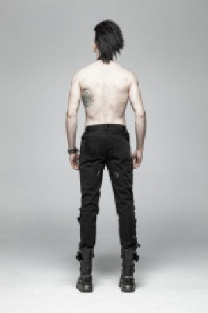  Punk Personality Vintage Trousers Punk Rave WK-368XCM/BK -  