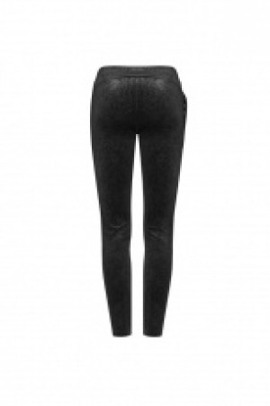  Steam Punk Leggings Punk Rave WK-374DDF/BK -  