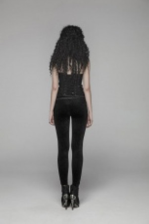  Steam Punk Leggings Punk Rave WK-374DDF/BK -  