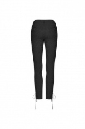  Gothic Jacquard Trousers Punk Rave WK-376XCF/BK -  