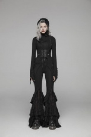  Gothic Big Pendulum Trousers Punk Rave WK-379XCF/BK -  