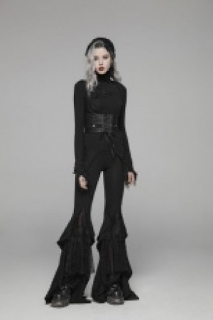  Gothic Big Pendulum Trousers Punk Rave WK-379XCF/BK -  