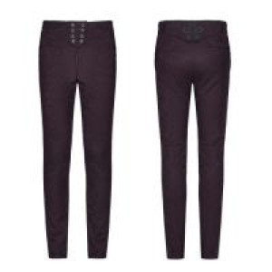  Gothic Floral Metal Swallow Black Suit Trousers Punk Rave WK-385XCM/WY -  