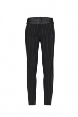 Gentlemen's punk pants Punk Rave WK-387XCM/BK-CO -  