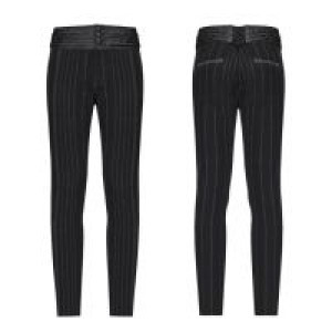  Gentlemen's punk pants Punk Rave WK-387XCM/BK-CO -  