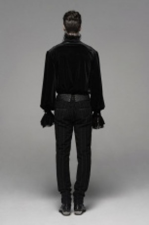  Gentlemen's punk pants Punk Rave WK-387XCM/BK-CO -  