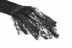  Dark Gothic Women Sweater Punk Rave WM-043TMF/BK -  