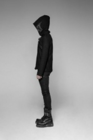 Punk Pullovers Sweater Punk Rave WM-044TMM/BK -  