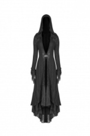  Gothic Woolen Cardigan Punk Rave WM-047BMF/BK -  