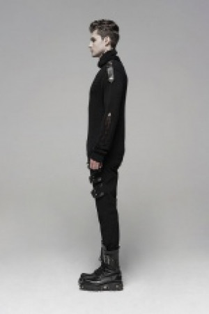  Uniform Sweater Punk Rave WM-053TMM/BK -  
