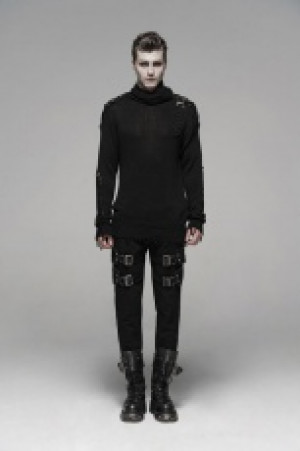  Uniform Sweater Punk Rave WM-053TMM/BK -  