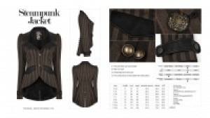  Steampunk jacket Punk Rave WY-822XDF/CO -  