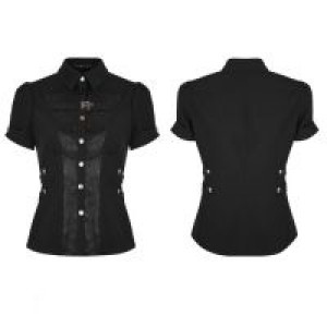  Handsome Punk Shirt Punk Rave WY-827CDF/BK -  