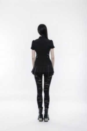  Handsome Punk Shirt Punk Rave WY-827CDF/BK -  