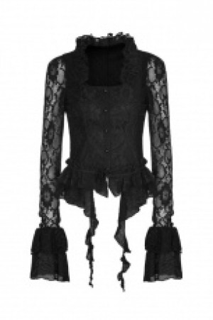  Gothic Gorgeous Outwear Punk Rave WY-829CCF/BK -  
