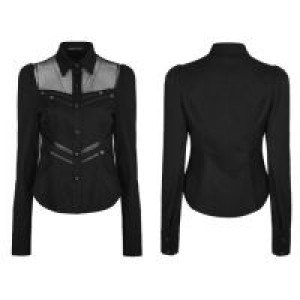  Handsome Punk Military Shirt Punk Rave WY-833CCF/BK /    / -  