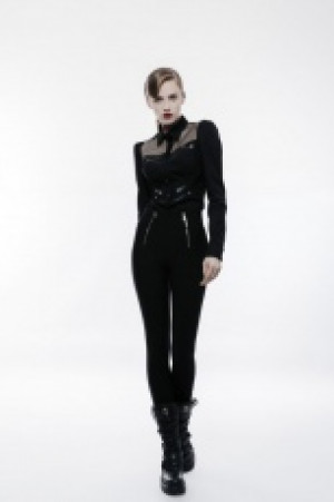 Handsome Punk Military Shirt Punk Rave WY-833CCF/BK /    / -  