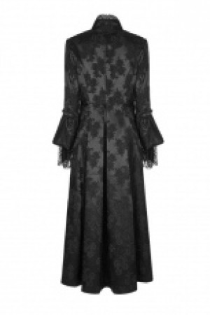  Gorgeous Gothic Coat Punk Rave WY-844LCF/BK -  