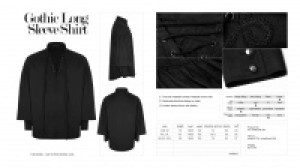  Gothic Long Sleeve Shirt -  8