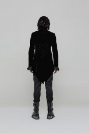  Gothic Short Dress Coat Punk Rave WY-857LDM/BK-RD -  