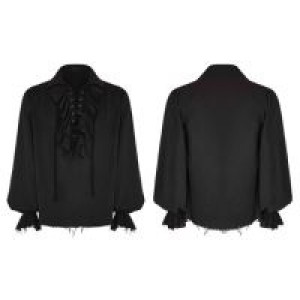  Steampunk Long Sleeve Shirt Punk Rave WY-873CCM/BK -  