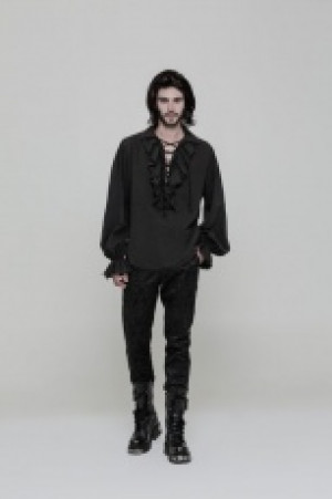  Steampunk Long Sleeve Shirt -  6