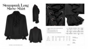  Steampunk Long Sleeve Shirt -  8