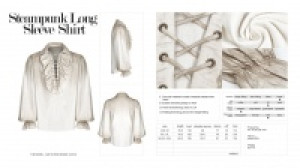  Steampunk Long Sleeve Shirt -  8
