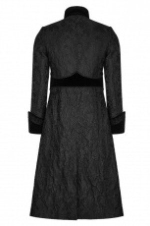  Victoria Gorgeous Long Coat Punk Rave WY-874LCM/BK -  