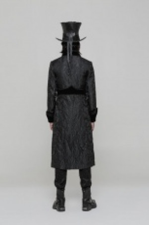  Victoria Gorgeous Long Coat Punk Rave WY-874LCM/BK -  