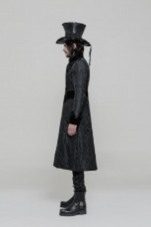  Victoria Gorgeous Long Coat Punk Rave WY-874LCM/BK -  
