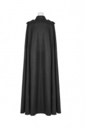  Two Wear Long Military Uniform Cloaks Punk Rave WY-885DPF/BK -  