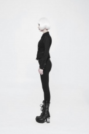  Uniform Woolen Waistcoat Punk Rave WY-891MJF/BK -  