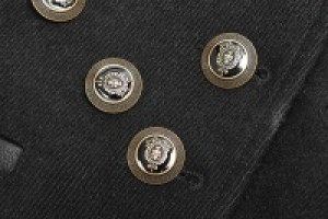  Uniform Woolen Waistcoat Punk Rave WY-891MJF/BK -  