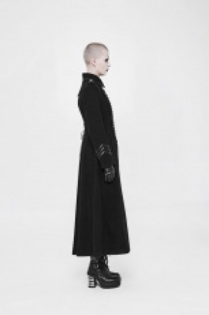  Uniform Retro Plate Woolen Jacket Punk Rave WY-892ECF/BK -  