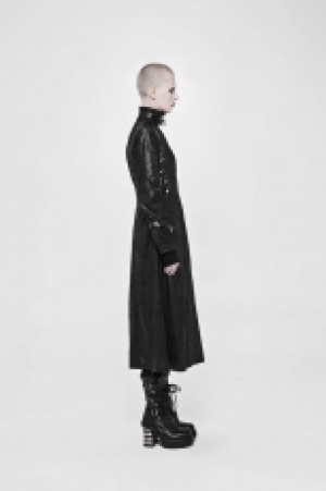   Darkness Middle Length Coat Punk Rave WY-896XCF/BK -  
