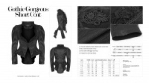   Gothic Gorgeous Short Coat -  8