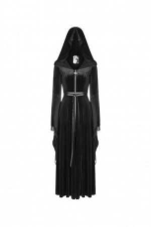  Gothic Cap Long Coat /   -  1