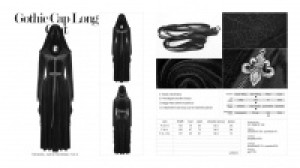  Gothic Cap Long Coat /   -  9