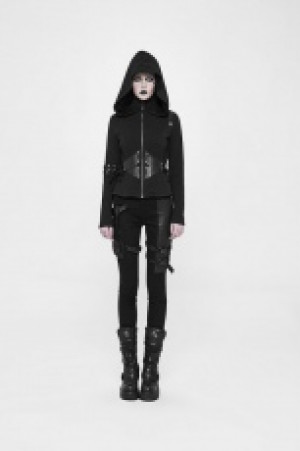  Punk Short Cardigan Sweater -  4