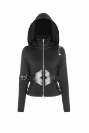  Punk Short Cardigan Sweater -  3