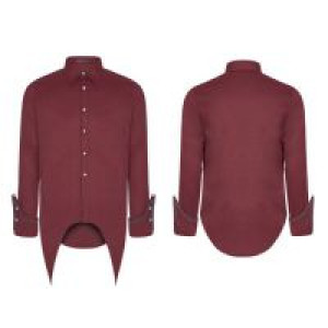  Gothic Simple Shirt Punk Rave WY-907CCM/RD -  