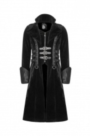  PUNK Thick Medium Style Coat -  1