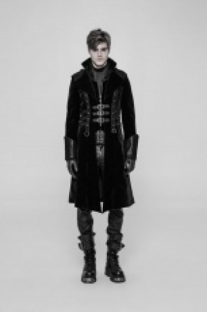  PUNK Thick Medium Style Coat -  4